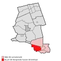 Location in the municipality