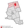 Location in the municipality