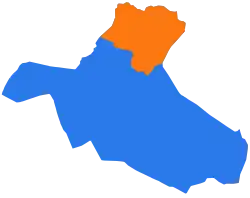 Location of Trasona in Corvera
