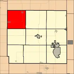 Location in Crawford County