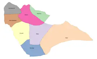 Map of Afder Zone
