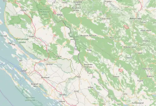 Battle of Kupres (1994) is located in Lika region in Northern Dalmatia and Western Bosnia