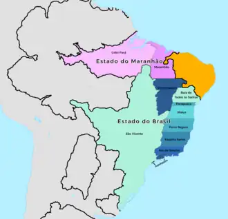 1647 Dutch invasion