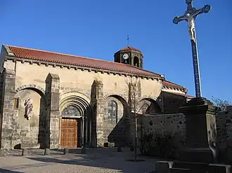 The church of Notre-Dame of Marsat