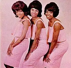 Martha and the Vandellas in 1965. (L-to-R): Rosalind Ashford, Martha Reeves, Betty Kelly.