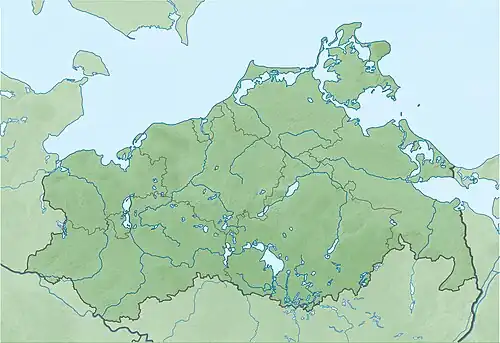 Unterwarnow is located in Mecklenburg-Vorpommern