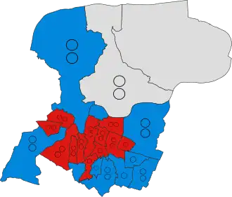2023 results map