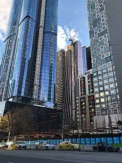 State Library under construction in 2018.