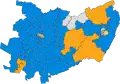 2003 results map