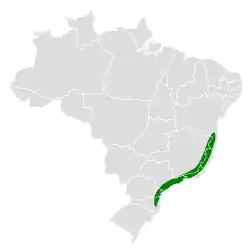 Map of range