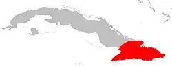 Map of range
