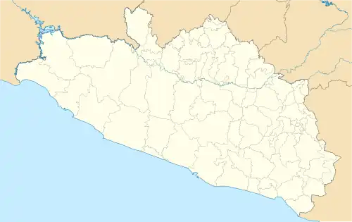 Metlatónoc is located in Guerrero