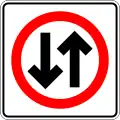 SR-14: Two-way traffic