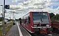 Train from Meyenburg to Pritzwalk