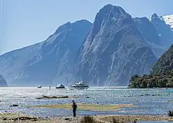 Image 7Fiordland is dominated by steep, glacier-carved valleys. (from Geography of New Zealand)