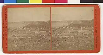 Minnesota State Prison around 1878, Stillwater, Minnesota