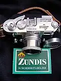 Modern Digital Classic Camera Leica M3, a miniature digital clone of the Leica M3 by Minox