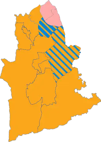 2023 results map