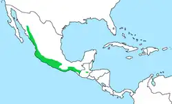 Map of range