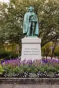 Baron von Steuben (1914), J. Otto Schweizer, sculptor, Memorial Parkway, Utica, New York.