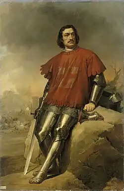 Jean Poton de Xaintrailles by Raymond Monvoisin