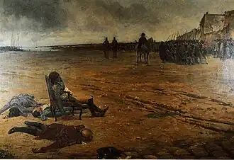 "Mort du Général D'Elbée"