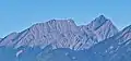 Catlin Peak and Mount Selkirk (right)