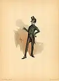 Mr Jingle from The Pickwick Papers