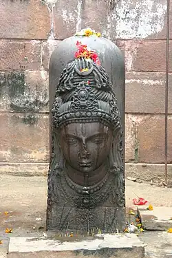 a 5th-century Mukha-linga (with face)