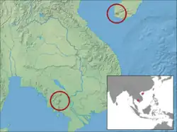 Map of range