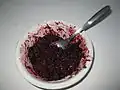 Mixing the ingredients