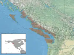 Map of range