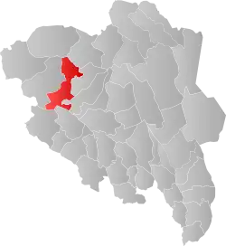 Vågå within Innlandet