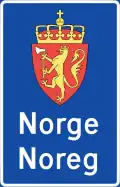 Region name sign
