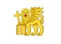 Variant in use during the last years of the republic flown on land fortifications