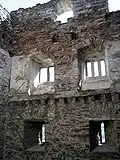 Interior of the castle, living quarters