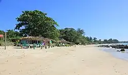 View of the beach