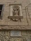 Niche of the Madonna of Mount Carmel