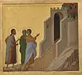 Nicolas Lokhoff. Copy of the picture: The Road to Emmaus by Duccio di Buoninsegna