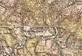 Nieznajowa on a Polish map of 1938