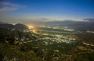 View of the village