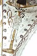 Fresco: Judas's death by suicide