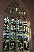 North-east window, by Charles Eamer Kempe