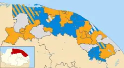 2003 results map