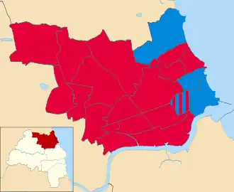 2021 results map