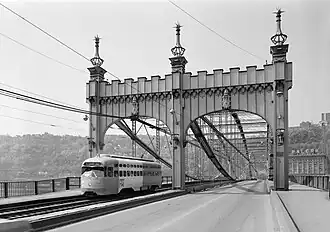 The bridge in 1974