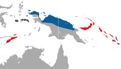 Map of range