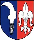 Coat of arms of Nový Šaldorf-Sedlešovice