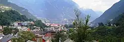 View of the town