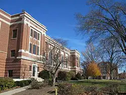 Presser Hall, housing the music department